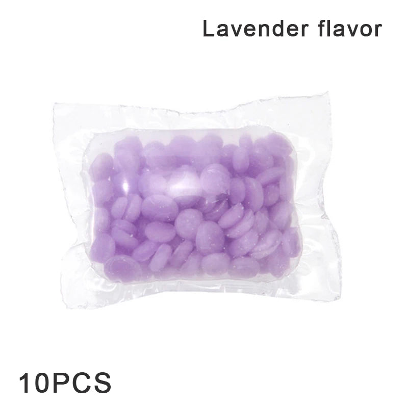 10pcs Laundry Fragrance Beads Granule Water Soluble Softener Pods Laundry Scent Booster Aroma Boosting Clothes Aromatherapy