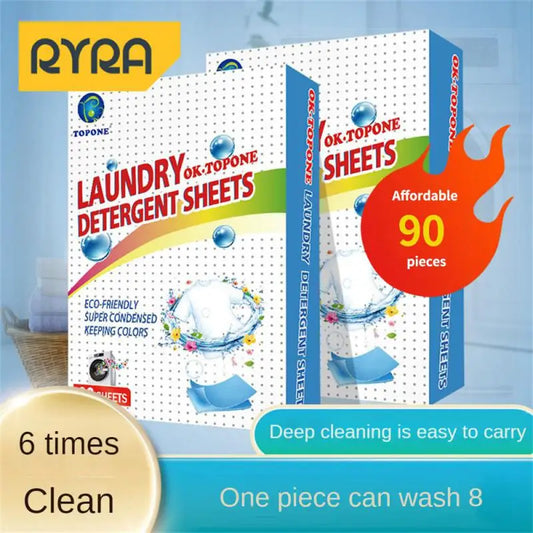 Laundry Sheet Household Nano Concentrated Washing Powder For Washing Machine Non-liquid Powder Soap Laundry Detergent Softener