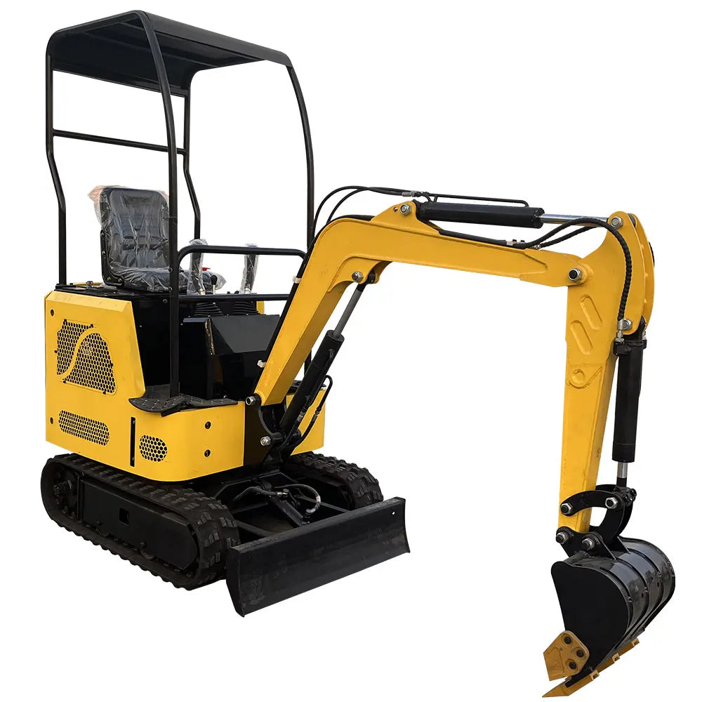 Mini hydraulic excavator home cheap excavator side swing new rural rehabilitation customized