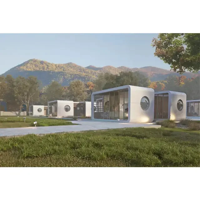 IOT 20ft and 40ft modular house,  factory built home office pod cabin, Mobile living container villa