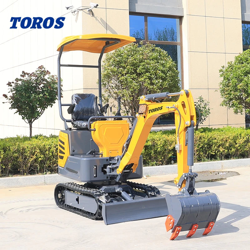 On Sales China small 1 Ton Backhoe Mini Hydraulic Crawler Excavator With Bucket Small CE ISO EPA Certification Farm Construction