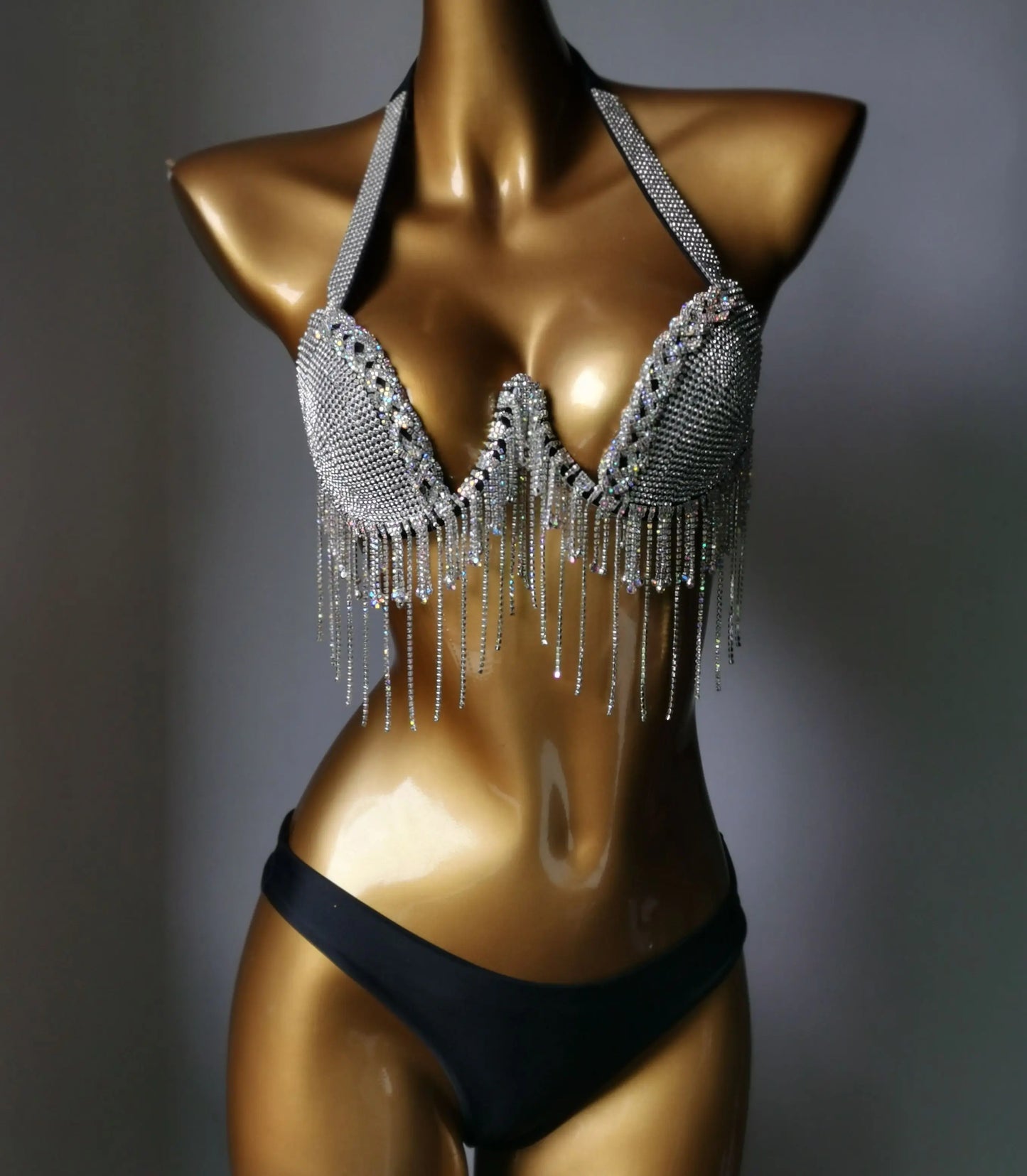 crystal bikini swimwear fashion bar bikini blingbling swimwear bikini popular bathingsuit bikini