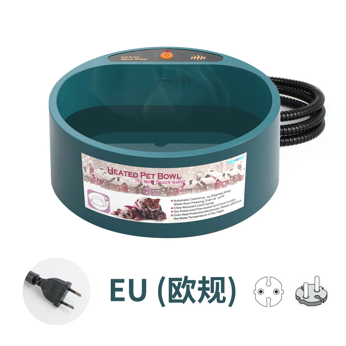 automatic constant temperature insulation water bowl