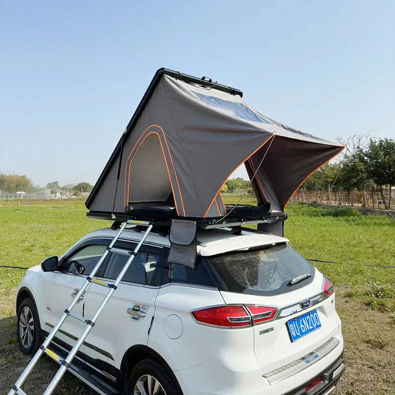 Hard Shell aluminium roof top tent hardshell car roof tent roof racks for solar panel