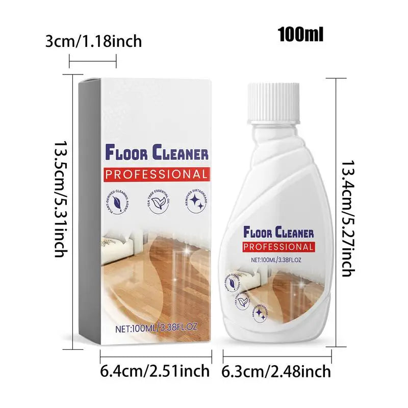 100ml Floor Cleaning Agent Floor Tile Porcelain Cleaning All-Purpose Hardwood Floor Cleaner Porcelain Household Cleaning tool