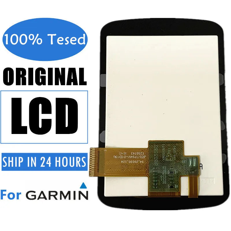 2.4"Inch Complete LCD Screen For GARMIN EDGE 520 520J 520 Plus Bicycle Speed Meter Display Panel TouchScreen Digitizer Repair