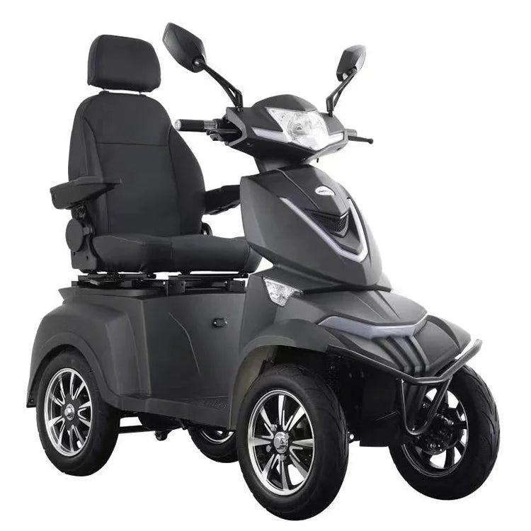 Heavy duty folding walkers four wheel electric mobility fast scooter electric 4 wheel price for elderly and disabled