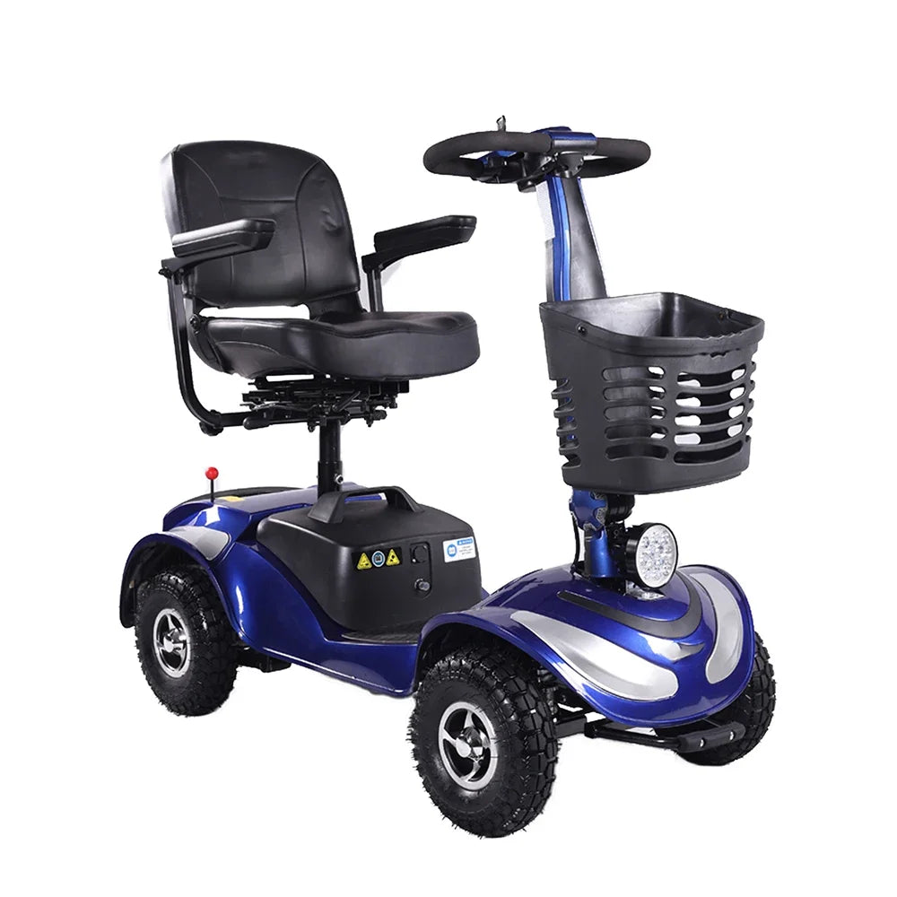 Wholesale Electric Mobility Scooter Double Seat for Old People Handicapped Car