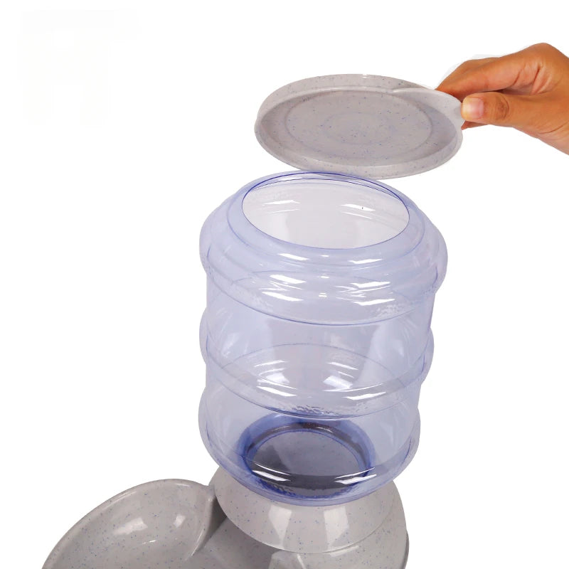 Automatic Feeders Plastic Dog Bowl Water Bottle Large Capacity Food Water Dispenser Feeder for Dogs Cat Pet Product