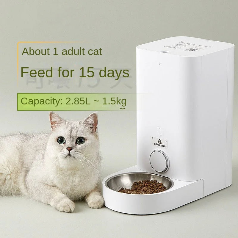 Automatic Wireless Sensor Dog Automatic Food Dispenser Timing Automatic Feeder Cats Bowl Dispenser Pet Supplies