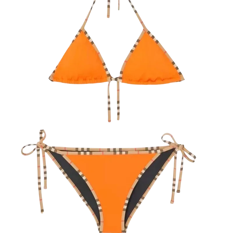 Summer Luxury Brand Design Women Bikini Set Swimsuit for Women 2 Piece Set Beachwear Bathing Suit Swimwear Biquini Clothing2024