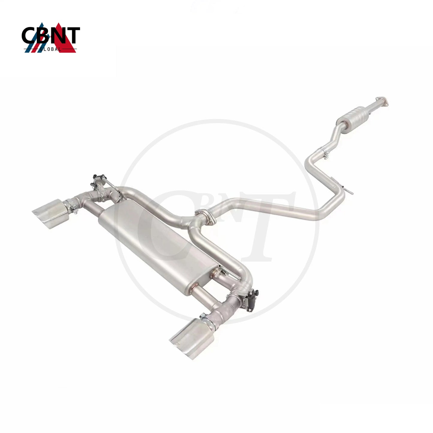 CBNT for Ford Focus 1.5T Valved Exhaust-Pipe Muffler with Valve High Performance SS304 Exhaust System Valvetronic Catback Pipe