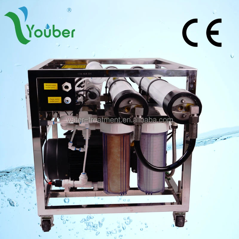 2000L/day Seawater Desalination RO Plant For Ships seawater desalinator for boat watermaker for boat water desalination machines
