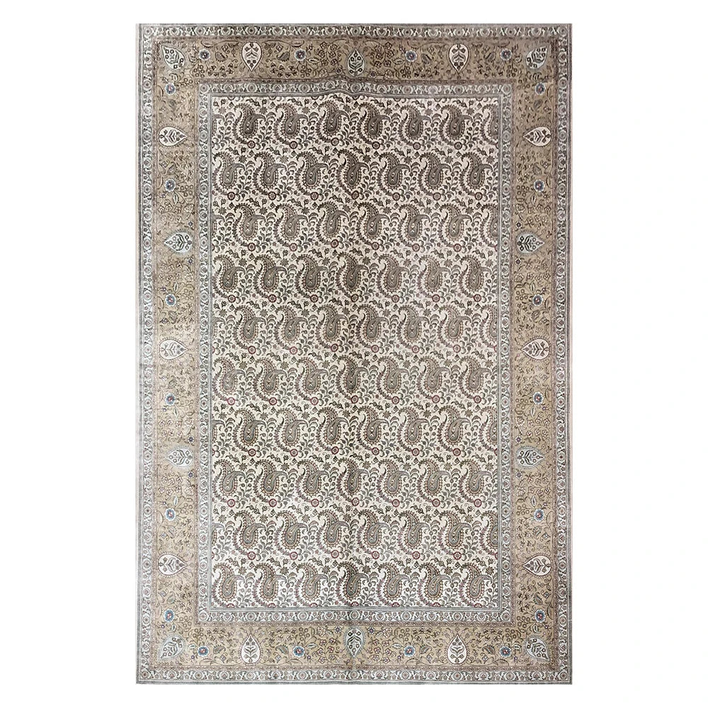 Turkish Rugs Oriental Silk Rug For Living Room Large Carpets Size  6'x9'