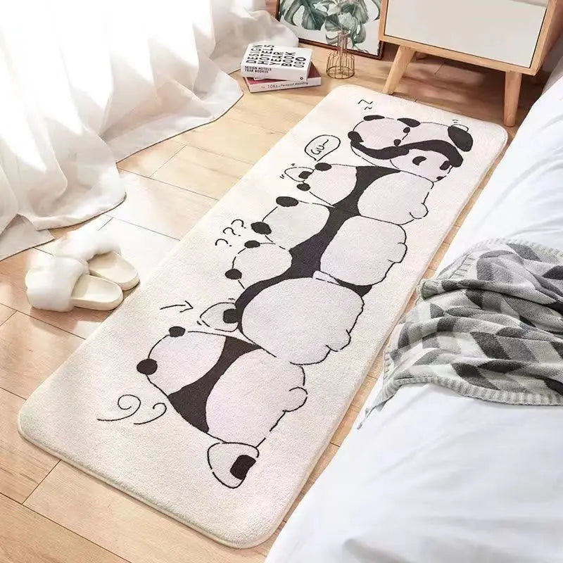 Furry Mat For Children Kids Plush Carpet Fluffy Rug Kawaii Room Decor Entrance Door Mat Rugs Baby Carpet For Living Room Modern