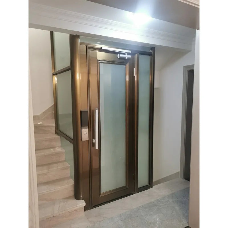 Home elevator villa lift indoor and outdoor small hydraulic platform sightseeing elevator