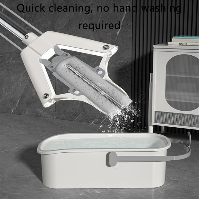 Hand-Washable Collodion Mop, Mini Mop Portable Self-Squeeze Small Mop, Mini Mop For Kitchen Counter, Portable Mini Mop