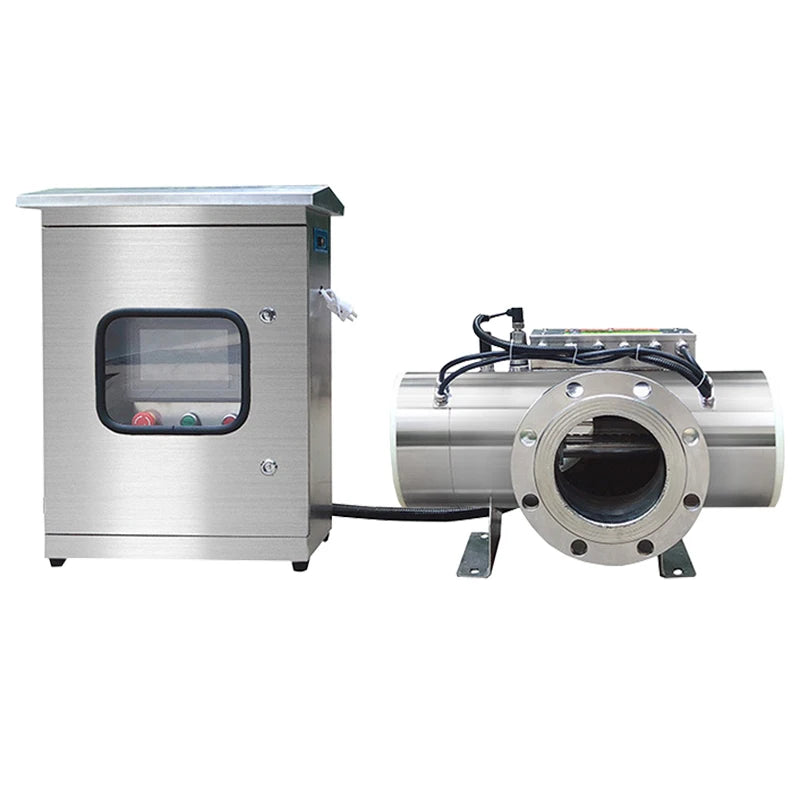 UV Water Sterilization Medium Pressure Ultraviolet Sterilizer Swimming Pool Filter Sewage Treatment Equipment