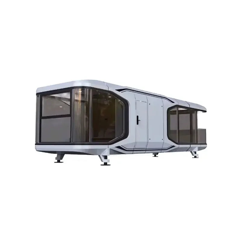 Steel frame tent space capsule Prefab apple cabin House Tiny House Mobile Working House Office Pod Cabin