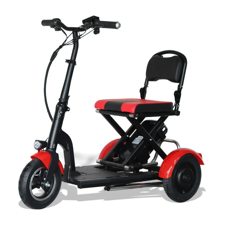 3 Wheel Mobility Cabin Scooter for Adult Elderly Handicap Electric Vehicle