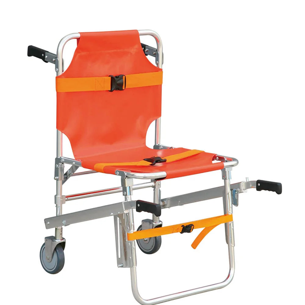 Stair Chair Medical Emergency Evacuation Lifting Climbing Wheelchair 2 wheel