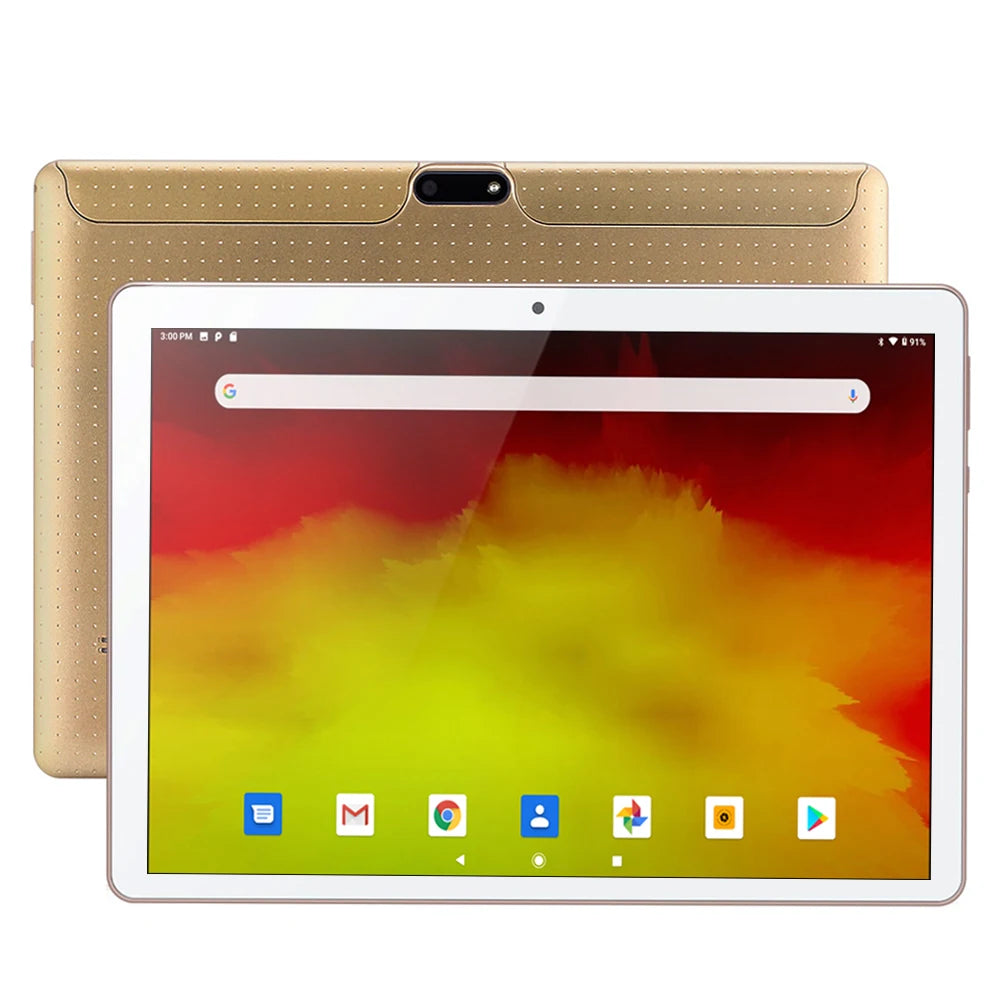 10.1 Inch 2024 New Tablet Android11, 4G+64GB Global Tablette 3G Phone Call Dual SIM Card or WIFI Google Play Tablets For Laptop
