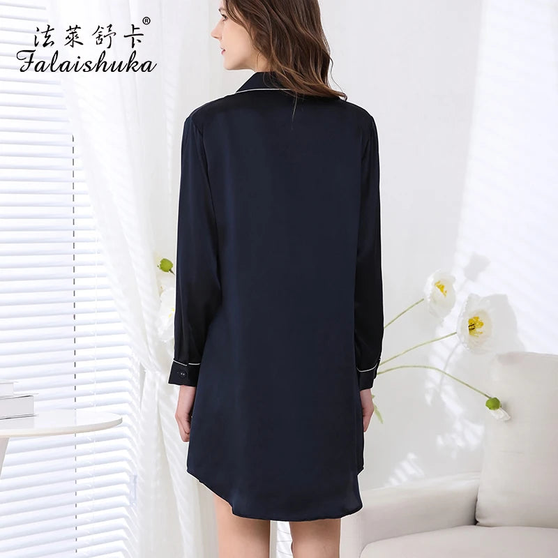 100% Genuine Silk Dress Women sleepwear