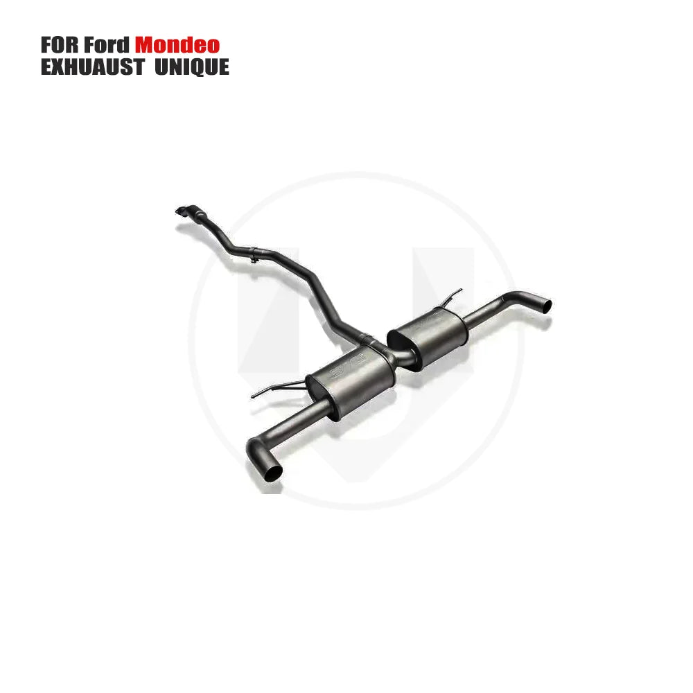 UNIQUE Stainless Steel Exhaust System Performance Catback is Suitable for Ford Mondeo  2013-2017 Car Muffler