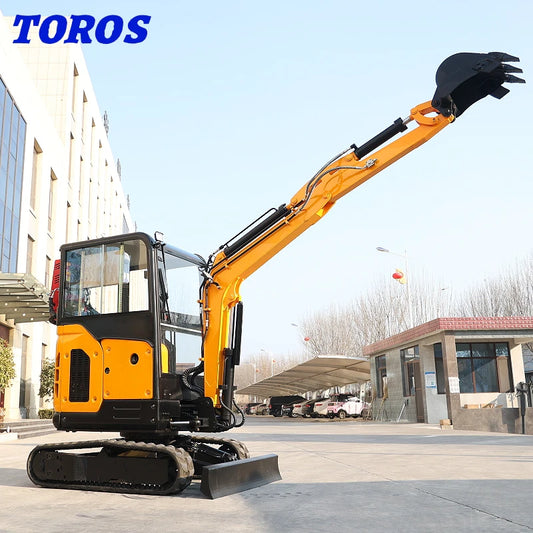 mini excavators with cabin 2 ton 2.5 ton 3 ton mini excavator for sale CE EPA European and American hot models mini digger