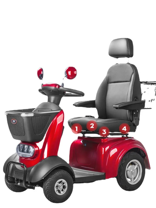 YY Mule Cart Disabled Power Scooter Battery Car Home Automatic Brake