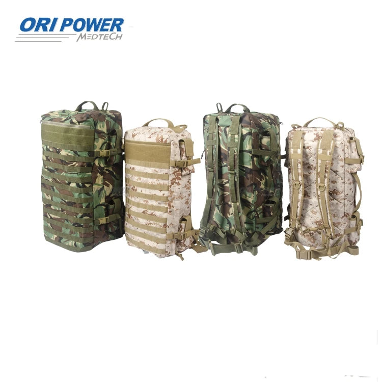 op Outdoor Survival Medical Equipment Flashlight Bag l Large Backpack with Accessories First Aid Kit