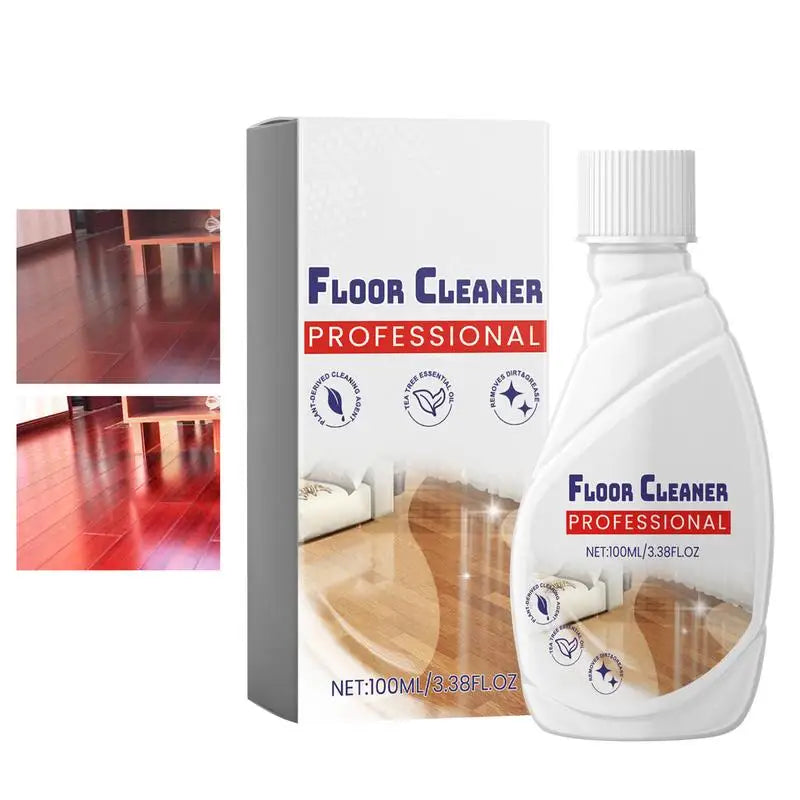 100ml Hardwood Floor Cleaner Floor Polishing Liquid All-Purpose Hardwood Floor Cleaning Solution floor cleaner for home supplies