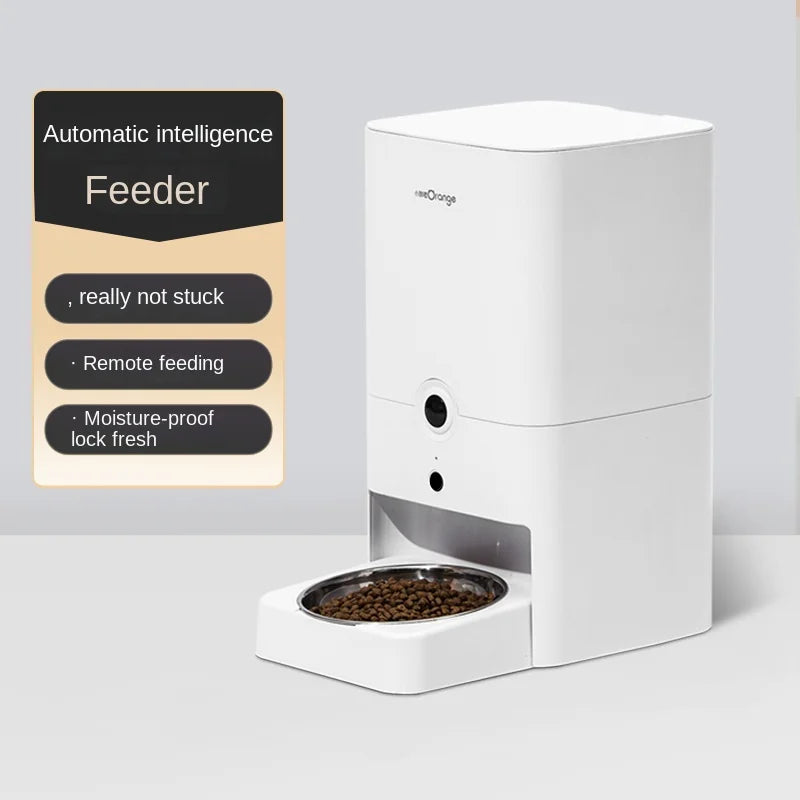 Automatic Feeder Cat Timed Ration Dog Freeze-dried Feeder Water Dispenser Smart Wireless Cat Food Dispensing Bowl Pet Supplies