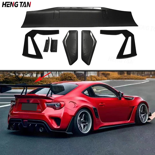 For Ford Mustang 2015-2022 Carbon Fiber Car Rear Trunk Spoiler Rear Wing Tail Wing Parts Upgrade Body kit Car Accessories