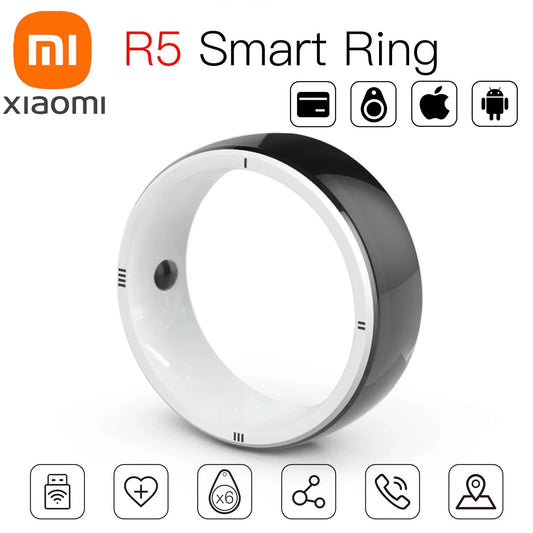 Xiaomi R5 Smart Ring Access Card Storage Ring Intelligent Health Rings GPS IC ID NFC 6 Cards in 1 for iOS Android