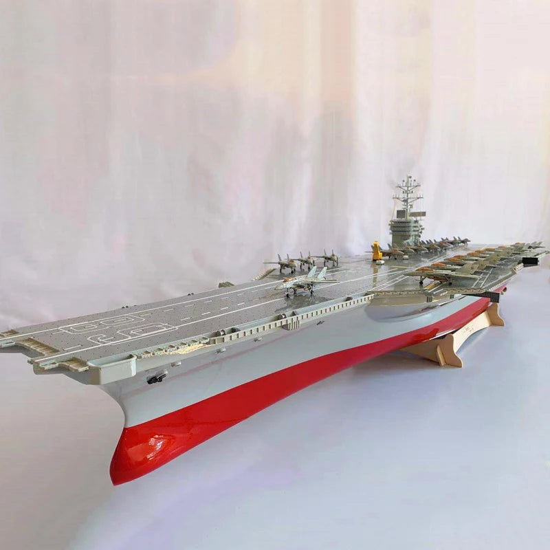 1/200 Super Large Aircraft Carrier Model USS Nimitz 1.72 Meters Long Aircraft Carrier Remote Control Ship Model Finished Product