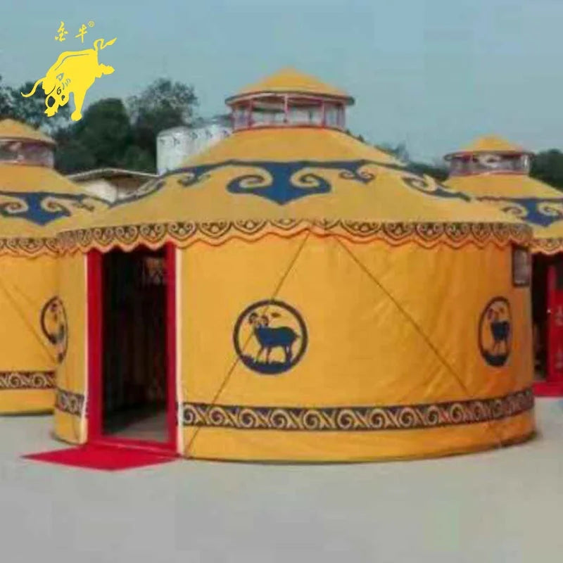 15 Meter diameter waterproof Mongolian yurt tent cover for fish or other cover outdoor tent round house