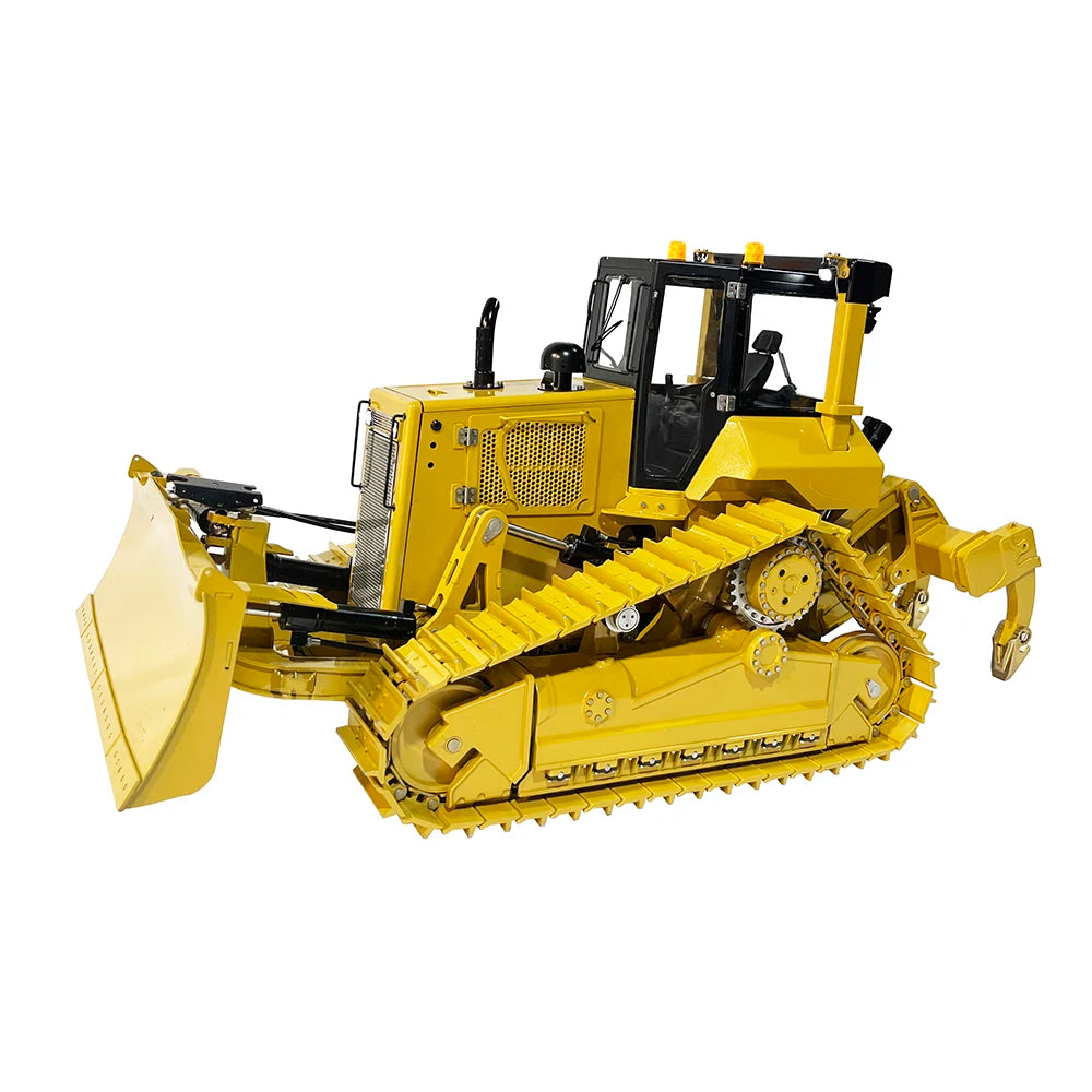 1/14 DT60 RC Crawler Hydraulic Bulldozer Full Metal Custom Color Loader Engineering Forklift Model Toy