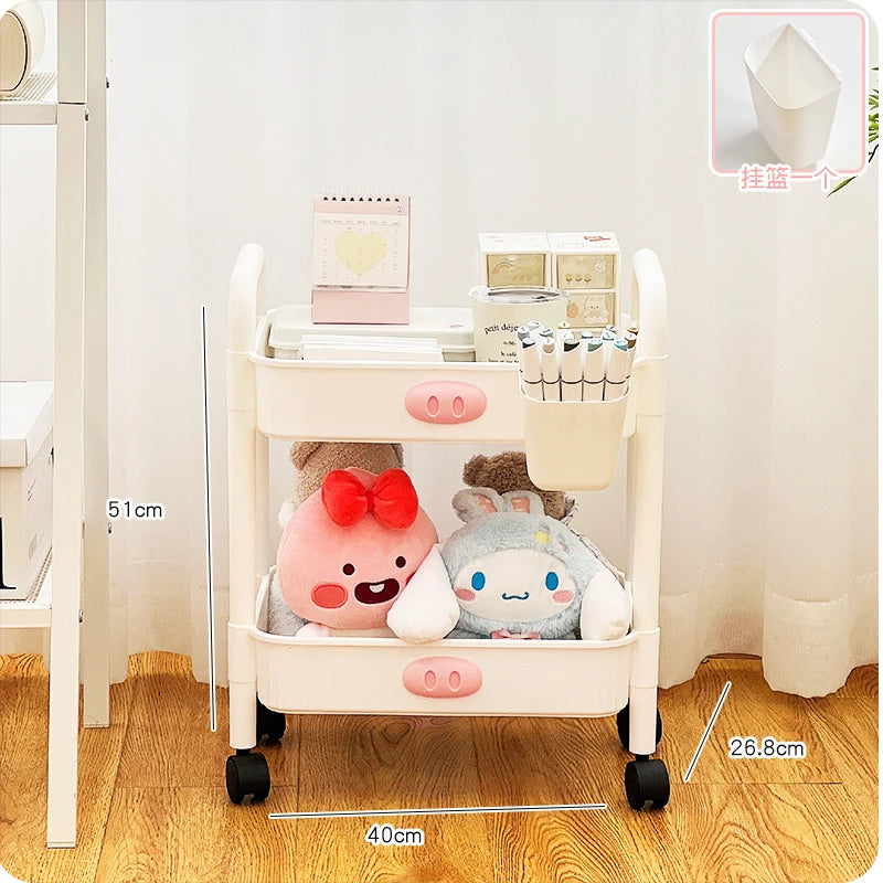 Laundry Tool Salon Trolley Cart Storage Wheels Housekeeping Rolling Cart Mobile Kitchen Mini Candy Wyspy Kuchenne Furniture SQC