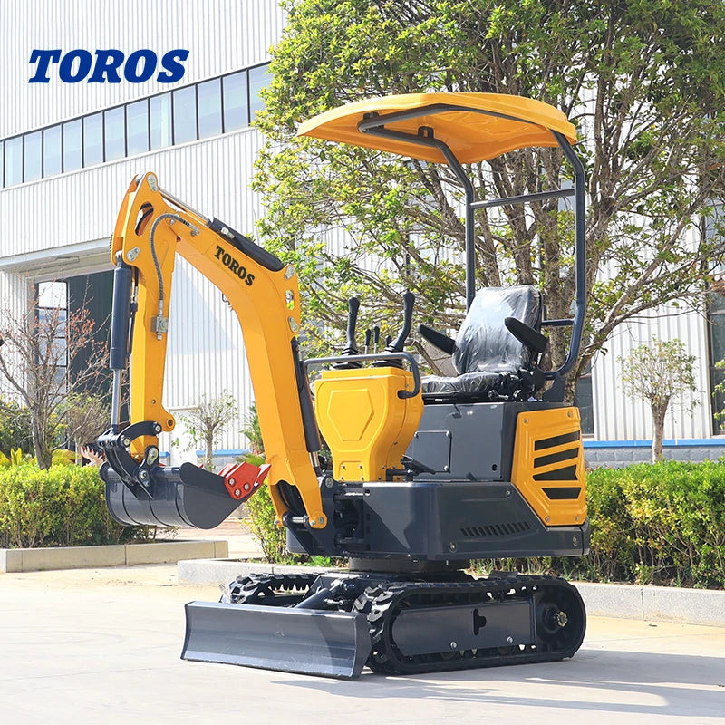 On Sales China small 1 Ton Backhoe Mini Hydraulic Crawler Excavator With Bucket Small CE ISO EPA Certification Farm Construction