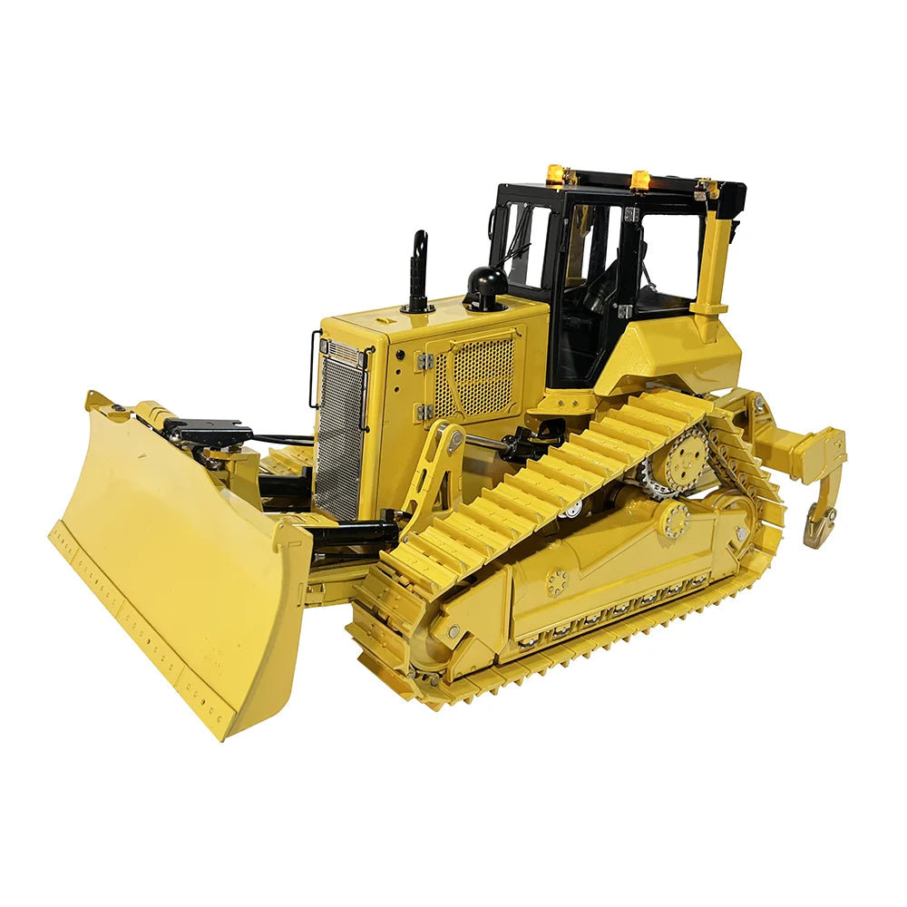 1/14 DT60 RC Crawler Hydraulic Bulldozer Full Metal Custom Color Loader Engineering Forklift Model Toy