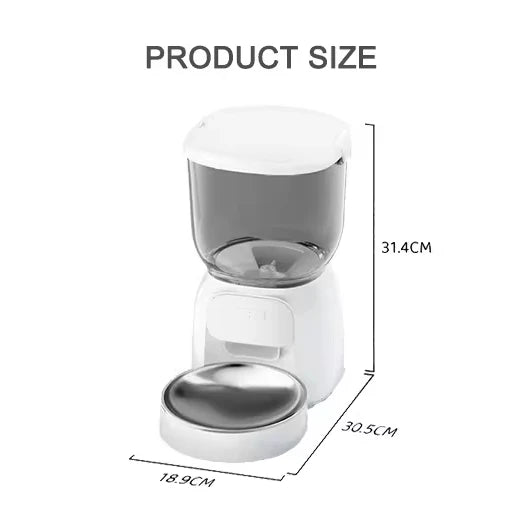 automatic cat feeder pet bowl feeder WIFI remote control cat and dog pet water fountain