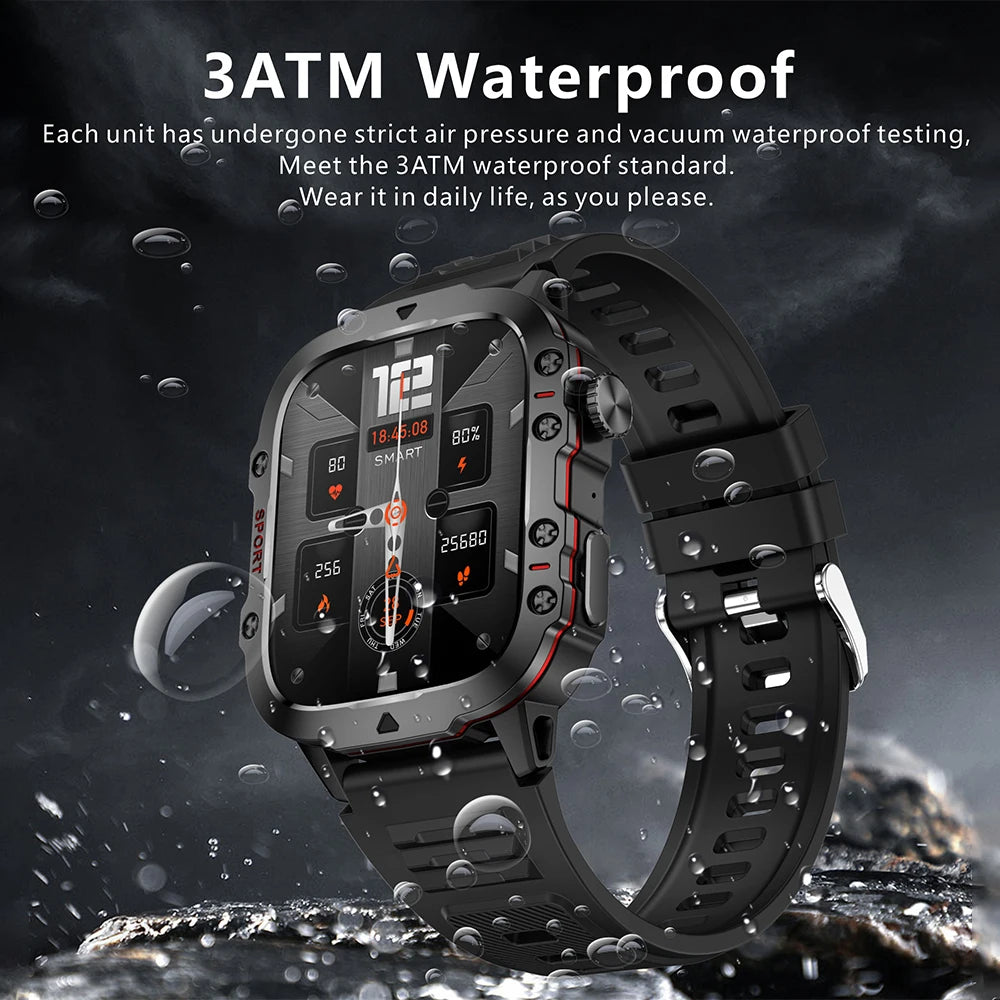 New Smart Watch For Men Women Bluetooth Call Heart Rate Sleep Monitoring 3ATM Waterproof Sport Smartwatch For Android IOS 2024