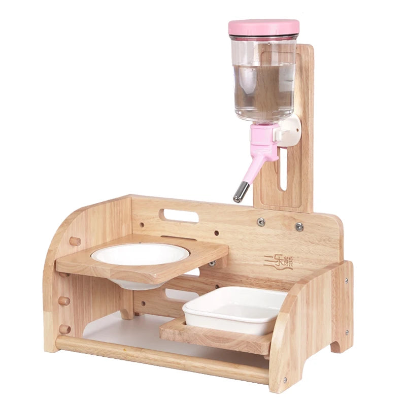 automatic hanging feeding bowl, water bottle, pet supplies