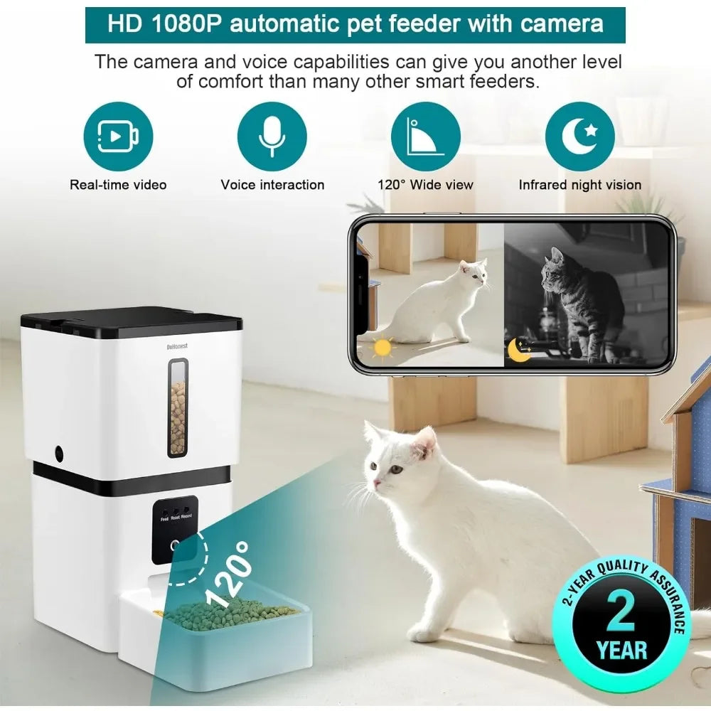 Automatic Feeder Feeding and Water Accessories Supplies Pet Products Home Garden