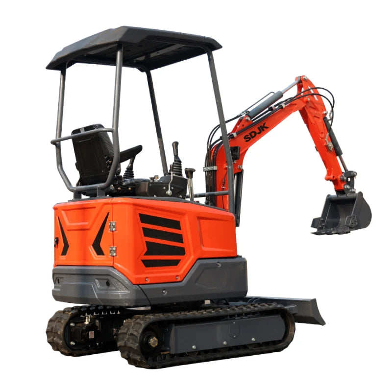 Kubota Engine 1.8ton 2ton 2.5ton 1800kg 1800kg Mini Excavators With Boom Swing And Cabin