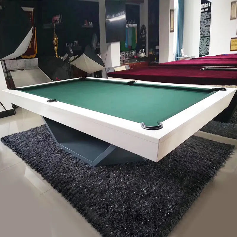 High-End Custom Home Pool Table Club Multi-Functional Solid Wood Full Set