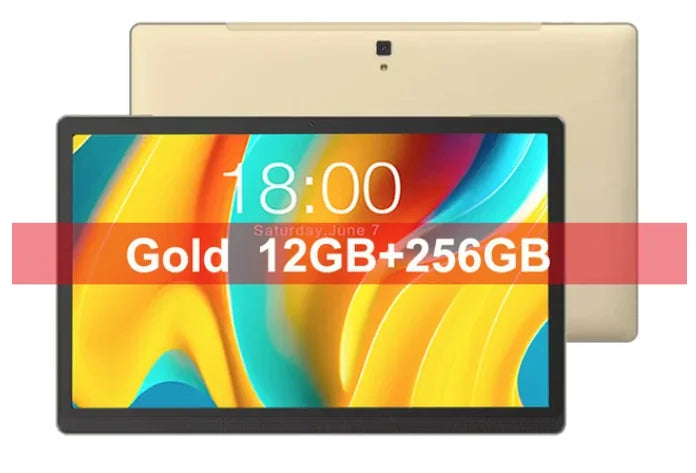 Super Large Screen 14.1 inch tablet Pc New Android 12 Phone Call Google Market GPS 5G WiFi FM Bluetooth 10000mAh 12GB+256GB Tab