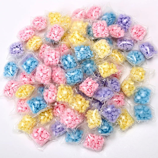 10pcs Laundry Fragrance Beads Granule Water Soluble Softener Pods Laundry Scent Booster Aroma Boosting Clothes Aromatherapy