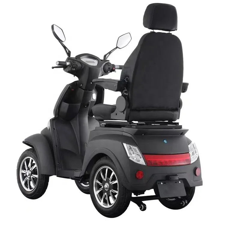 Heavy duty folding walkers four wheel electric mobility fast scooter electric 4 wheel price for elderly and disabled